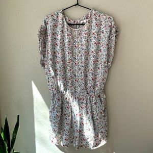 CHLOE CHIFFON FLORAL MINI DRESS 12